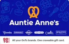 Auntie Anne's Gift Card