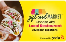 Gift Card Market Restaurant Card USA Gift Card