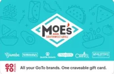 Moe’s Southwest Grill Gift Card