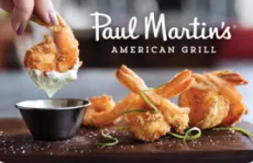 Paul Martin's American Grill Gift Card