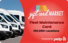 Gift Card Market Fleet Maintenance Card Gift Card