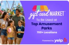 Gift Card Market Amusement Park Card USA Gift Card